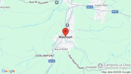 Houses for rent i Walcourt - kort over placeringen