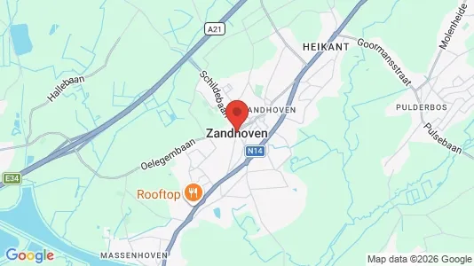 Houses for rent i Zandhoven - kort over placeringen