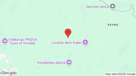 Apartments for rent i Vinodolska općina - kort over placeringen