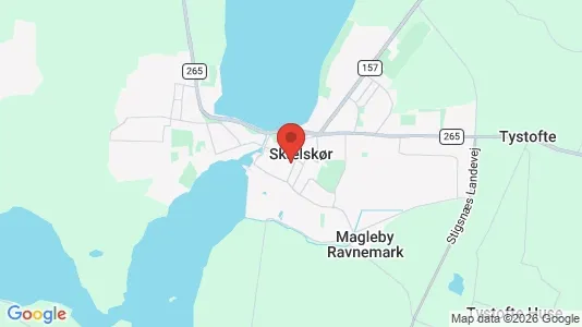 Houses for rent i Skælskør - kort over placeringen