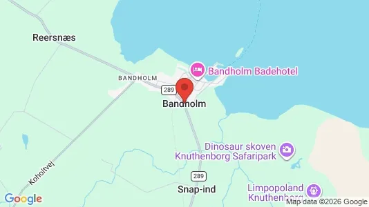 Houses for rent i Bandholm - kort over placeringen