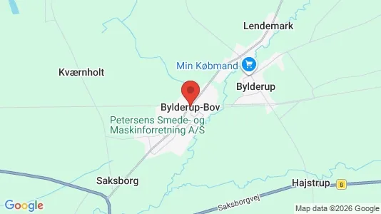 Houses for rent i Bylderup-Bov - kort over placeringen