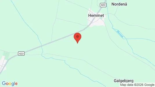 Apartments for rent i Hemmet - kort over placeringen