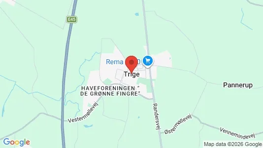 Apartments for rent i Trige - kort over placeringen