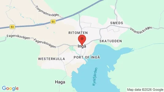Apartments for rent i Inkoo - kort over placeringen