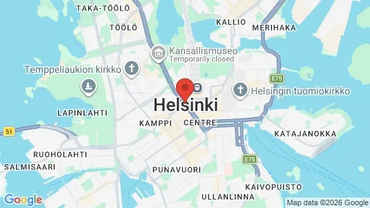 Apartments for rent i Helsinki Itäinen - kort over placeringen