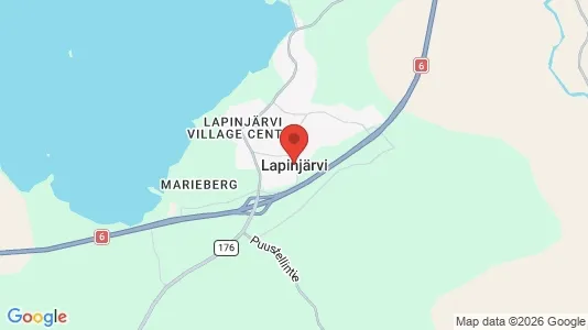 Houses for rent i Lapinjärvi - kort over placeringen