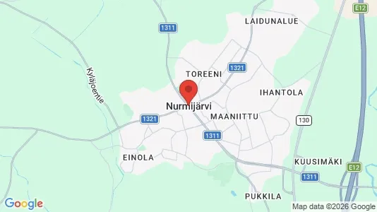 Apartments for rent i Nurmijärvi - kort over placeringen