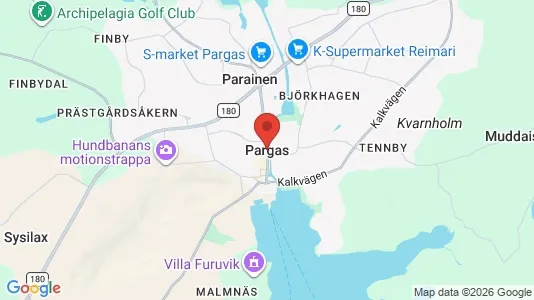 Apartments for rent i Parainen - kort over placeringen