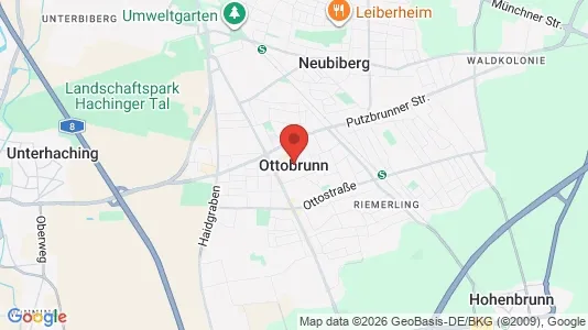 Houses for rent i Ottobrunn - kort over placeringen