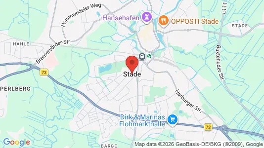 Apartments for rent i Stade - kort over placeringen
