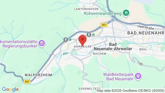 Apartments for rent i Ahrweiler - kort over placeringen