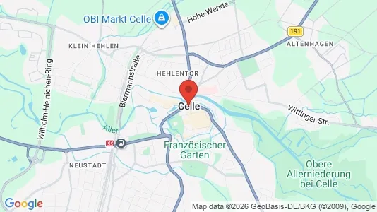 Apartments for rent i Celle - kort over placeringen