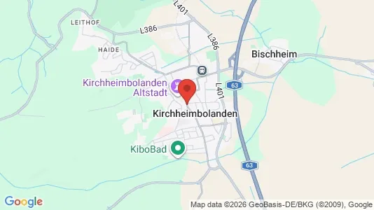 Apartments for rent i Donnersbergkreis - kort over placeringen