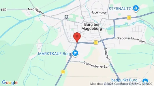 Apartments for rent i Jerichower Land - kort over placeringen