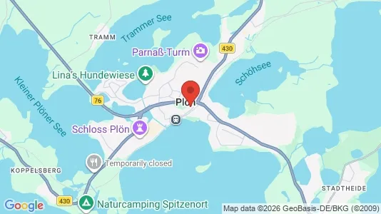 Apartments for rent i Plön - kort over placeringen