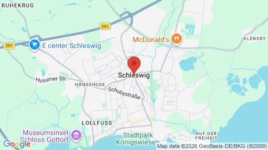 Apartments for rent i Schleswig-Flensburg - kort over placeringen