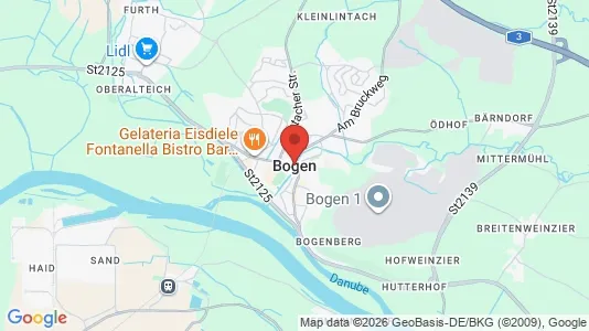 Houses for rent i Straubing-Bogen - kort over placeringen
