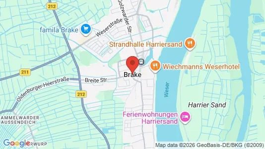 Apartments for rent i Wesermarsch - kort over placeringen