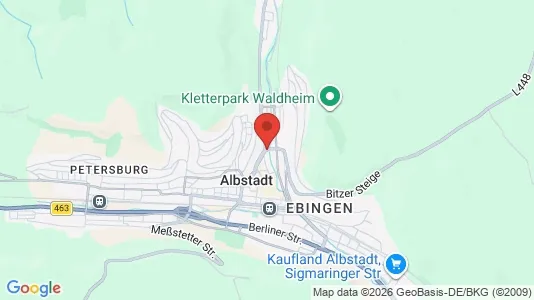 Apartments for rent i Zollernalbkreis - kort over placeringen