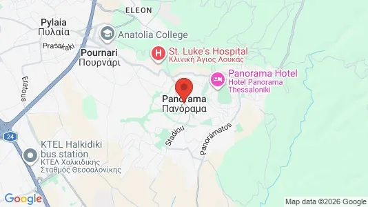 Houses for rent i Pylaia-Chortiatis - kort over placeringen