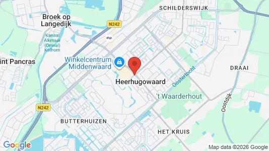 Houses for rent i Heerhugowaard - kort over placeringen