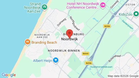 Houses for rent i Noordwijk - kort over placeringen
