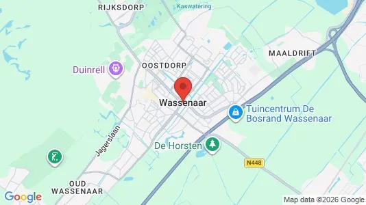 Houses for rent i Wassenaar - kort over placeringen