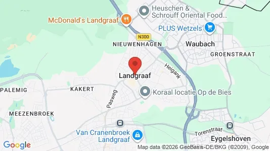 Houses for rent i Landgraaf - kort over placeringen