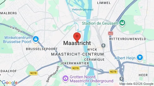 Houses for rent i Maastricht - kort over placeringen