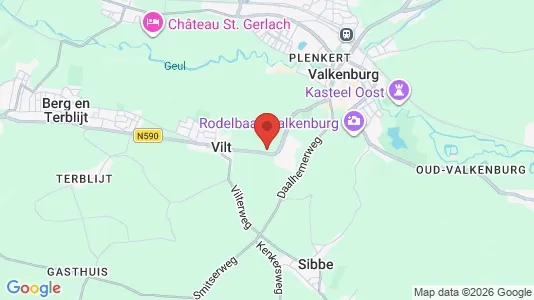 Apartments for rent i Valkenburg aan de Geul - kort over placeringen