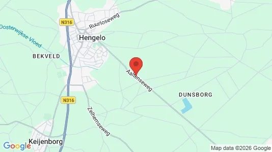 Apartments for rent i Bronckhorst - kort over placeringen