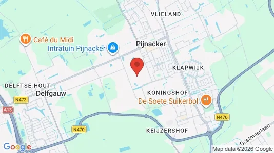Apartments for rent i Pijnacker-Nootdorp - kort over placeringen