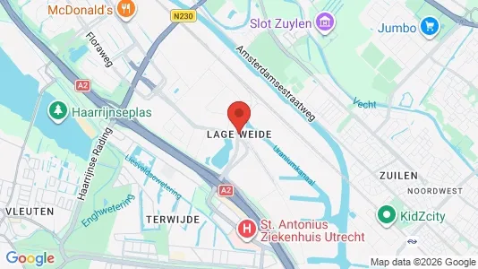 Houses for rent i Utrecht West - kort over placeringen