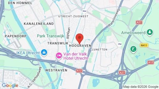 Houses for rent i Utrecht Zuid - kort over placeringen