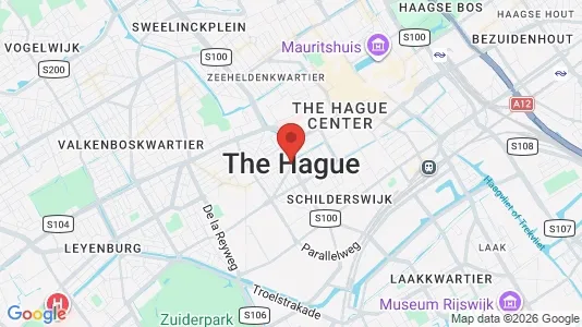 Houses for rent i The Hague Escamp - kort over placeringen