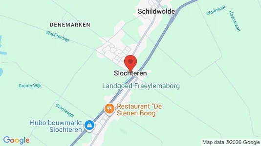 Houses for rent i Slochteren - kort over placeringen