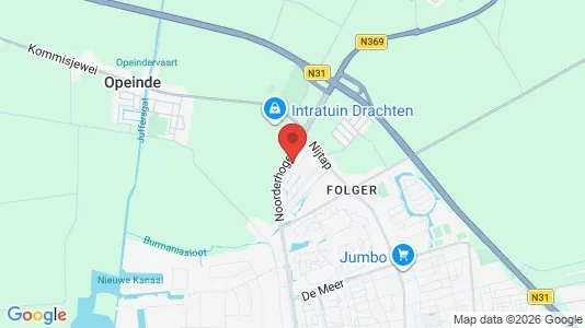 Houses for rent i Smallingerland - kort over placeringen