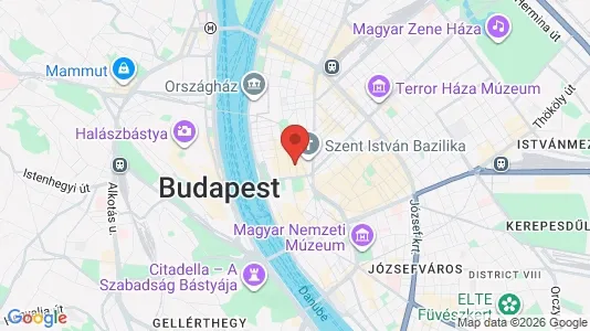 Houses for rent i Budapest Belváros-Lipótváros - kort over placeringen