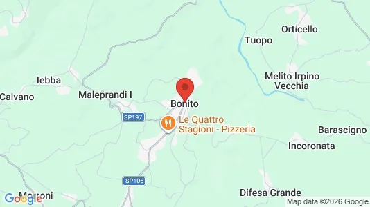 Apartments for rent i Bonito - kort over placeringen
