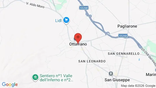 Apartments for rent i Ottaviano - kort over placeringen
