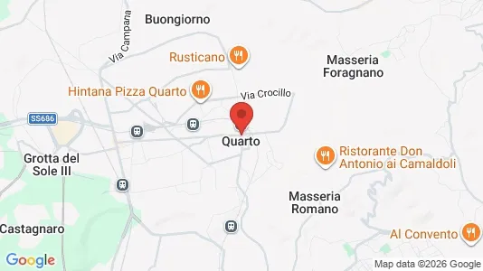 Apartments for rent i Quarto - kort over placeringen