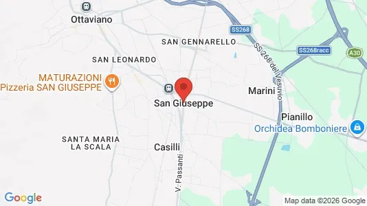Apartments for rent i San Giuseppe Vesuviano - kort over placeringen