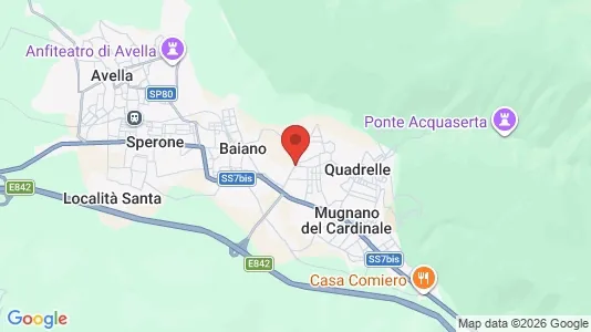 Apartments for rent i Sirignano - kort over placeringen