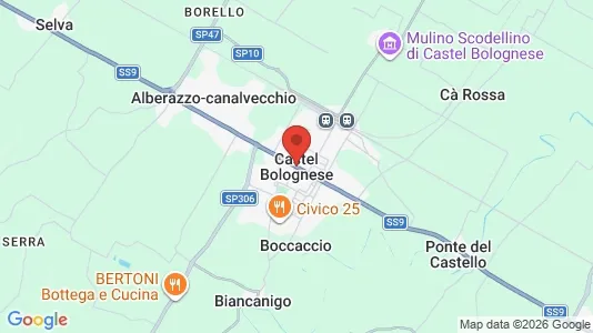 Rooms for rent i Castel Bolognese - kort over placeringen