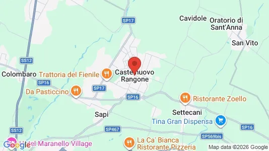 Apartments for rent i Castelnuovo Rangone - kort over placeringen