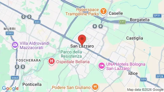 Apartments for rent i San Lazzaro di Savena - kort over placeringen