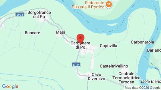 Rooms for rent i Borgocarbonara - kort over placeringen