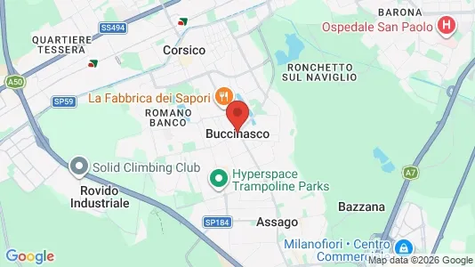 Apartments for rent i Buccinasco - kort over placeringen