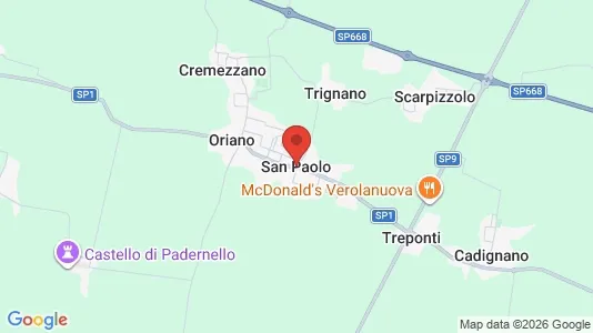 Apartments for rent i San Paolo - kort over placeringen